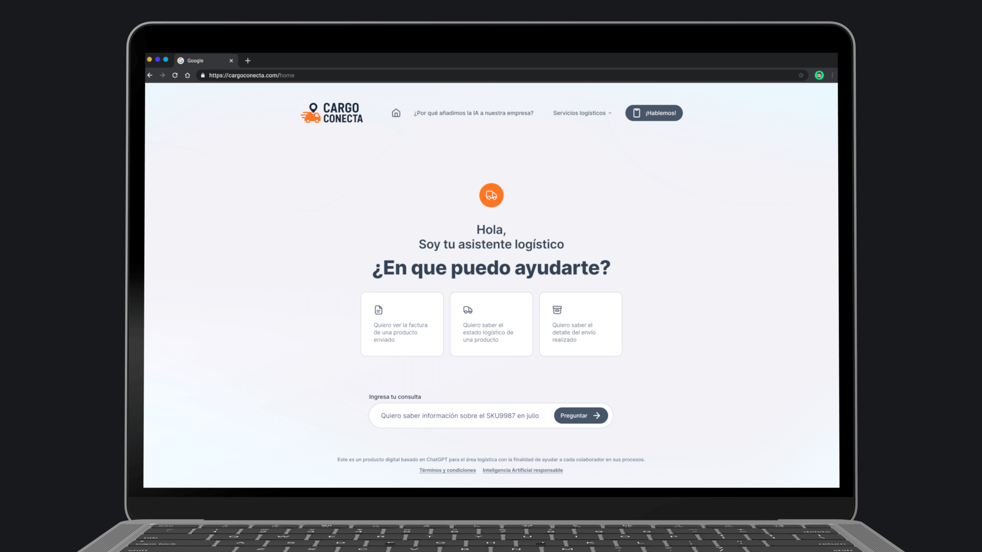 Inicio de plataforma
