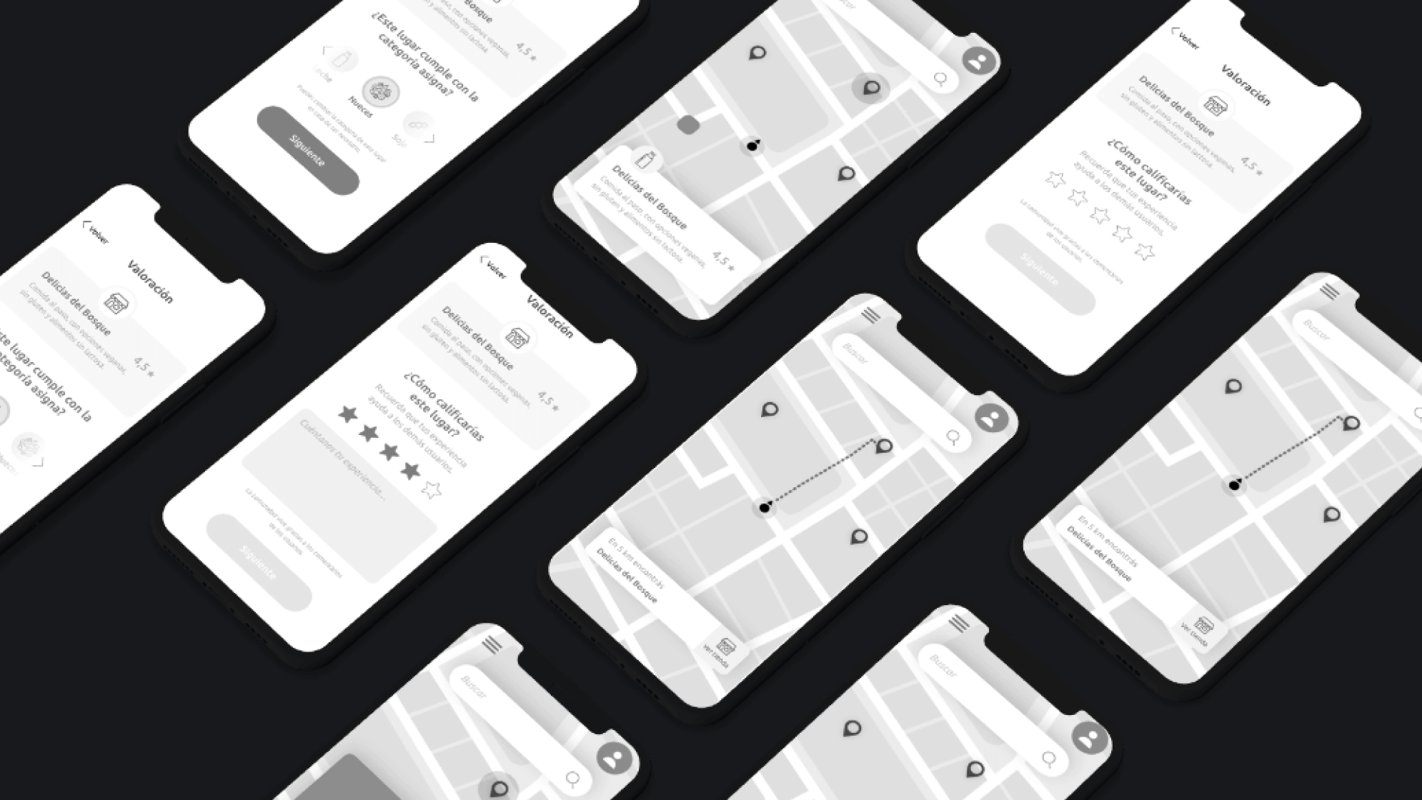 Creación de wireframes basado en los hallazgos de la investigación